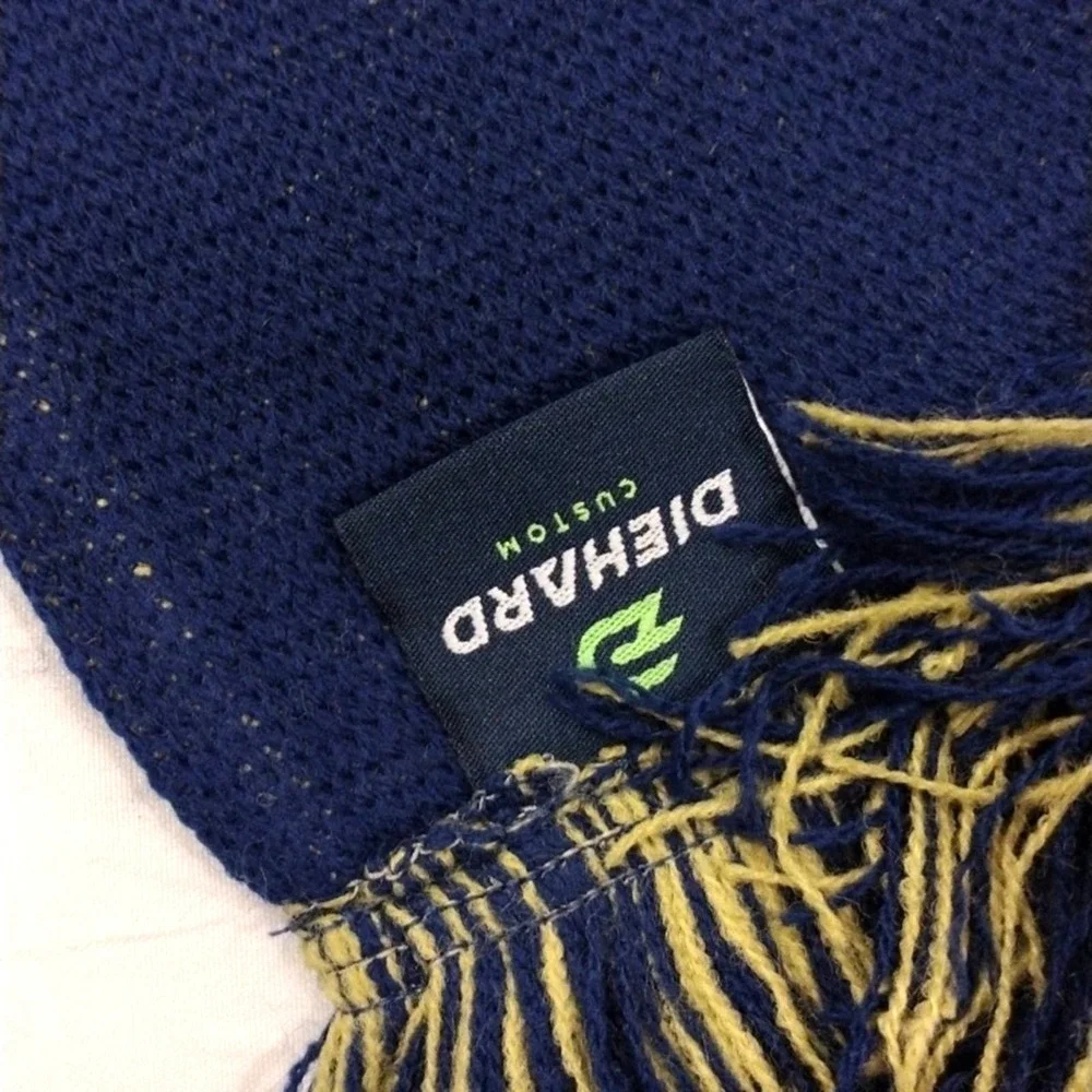 UC‎ Davis Soccer Scarf Blue & Gold UNISEX Fringed Scarf University of California